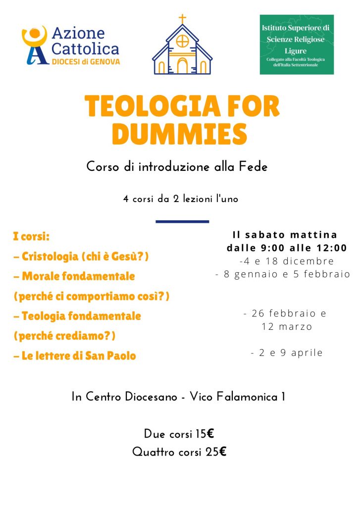 Teologia for dummies - Corso di introduzione alla Fede