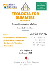 Teologia For Dummies II - Corso di introduzione alla Fede @ Centro Diocesano